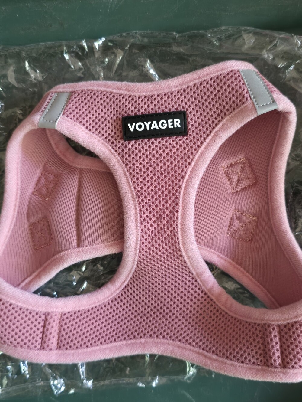 VOYAGER Pink Breathable Dog Harness